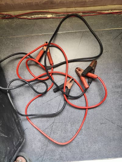 Heavy Duty Jumper Cables / Battery Booster Cables – Good Condition