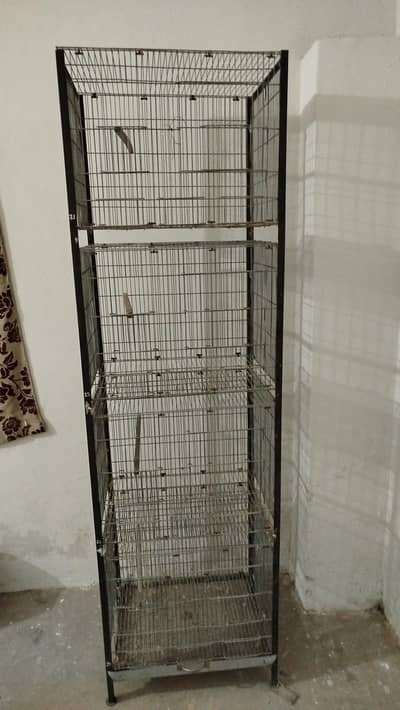 4 portion folding cage galvanized wire angle