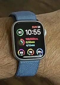 Apple Watch Series 8 45MM Starlight Colour !