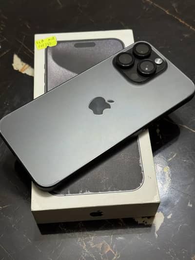 Iphone 15 pro max 256 jv with box