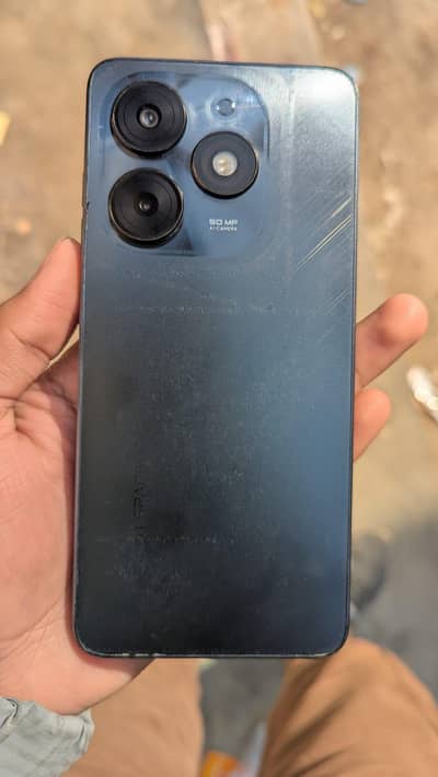 tecno spark 20c  4+4/128  black color all ok  with only box