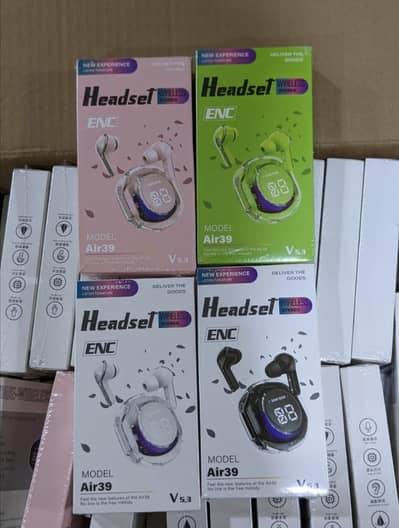 Air39 Earbuds, Air 39 Airpods Crystal Clear Sound Bluetooth 5.3