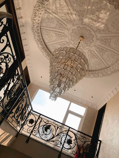 Near Park & Main Road | 3 Minutes Drive from DHA Raya 1-Kanal Luxury House for Sale in DHA Phase 7 | 5 Bedrooms | 6 Bathrooms | 2 Kitchens | 2 TV Lounges | Drawing Dining | Servant Quarters