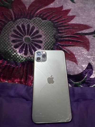 Iphone 11 pro max with box contact me 03700147250