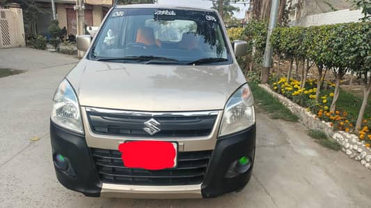 wagon r 2017 vxl model total geniurn home used. price fianl ha
