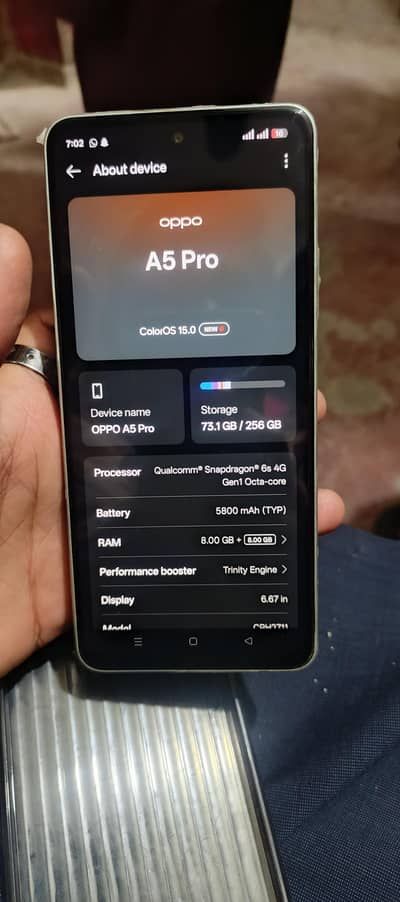 Oppo A5 pro 16/256gb 7month warranty gaming beast mobile