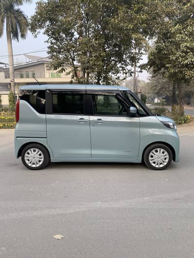 Nissan Roox 2022 Imported Mint Green Push Start  Excellent Condition