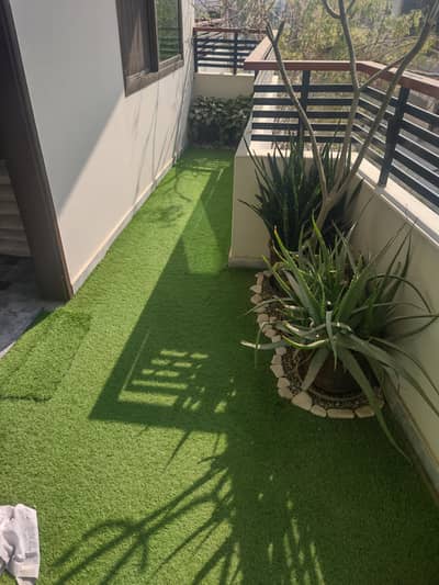 Artificial Grass 6 months used 2.5mm different size