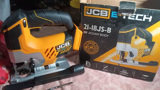 JCB 18V Cordless Jigsaw  0-45  Degrees Cutting Positions