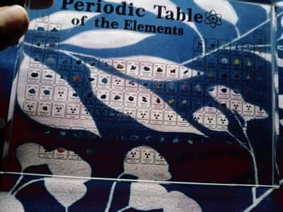 acrylic periodic table officially from Australia
