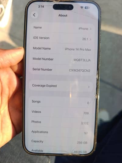 Iphone 14 pro max NonPta