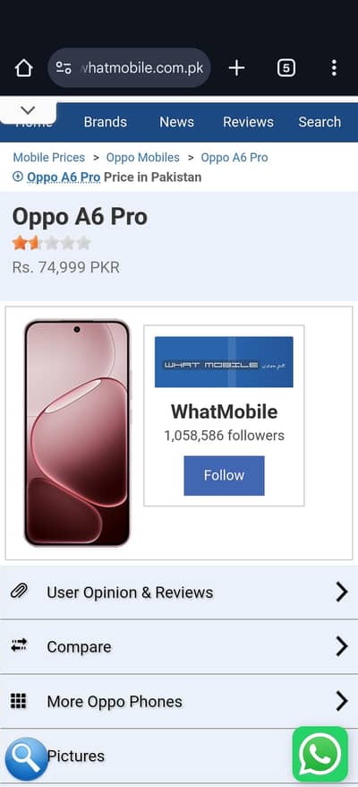oppo a6 pro new bilkul