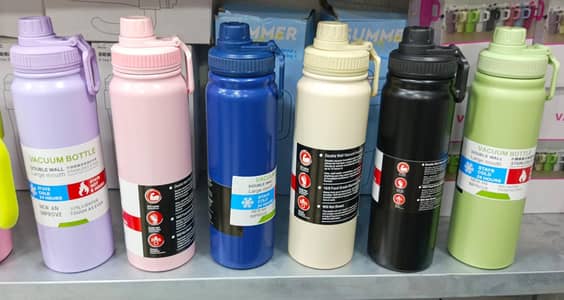 Vacuum Insulated Stainless Steel Water Bottle – Double Wall