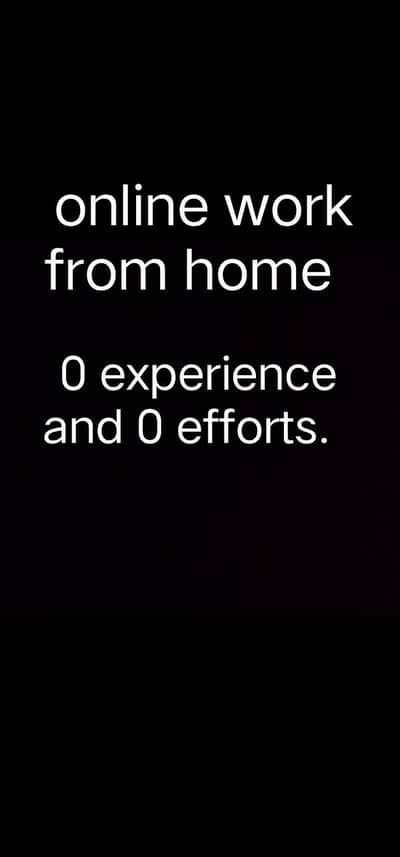 job offer work from home