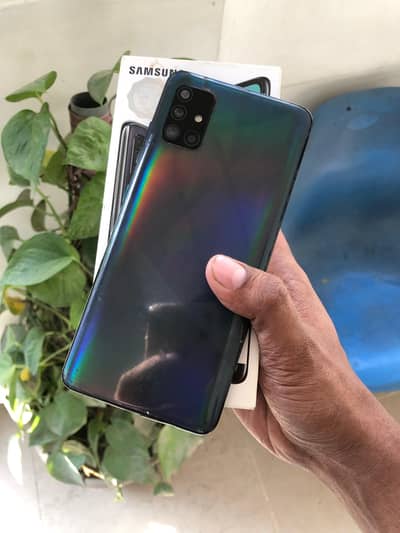 Samsung Galaxy A51 4GB 128GB 4G LTE pta approved with box exchange