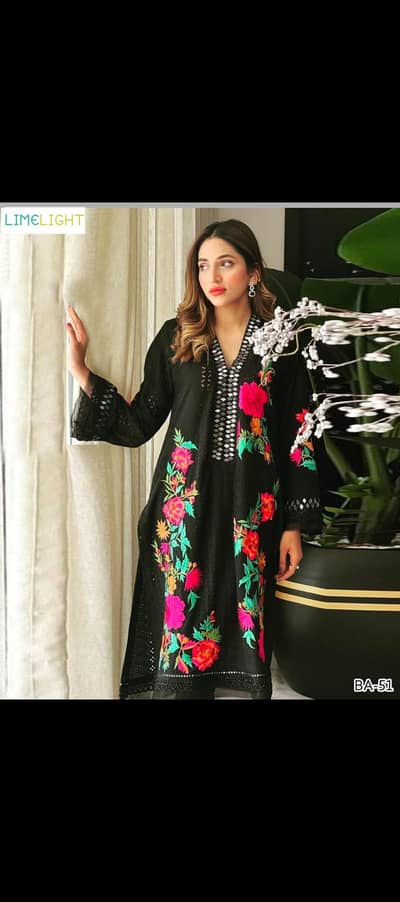 Lime Light 2pc Embroidered