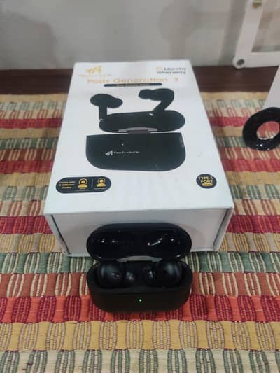 Tech hunk earpods pro gen 3(black edition)