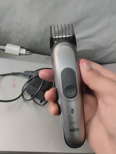 braun trimmer with comb and charger imported hai