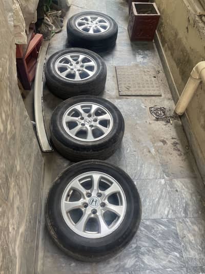 Rebirth honda civic oem rims and tyres | honda rims | civic rims 15"