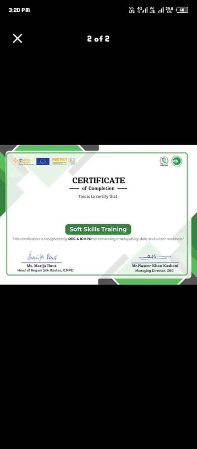 Soft Skill & COVID-19 Certificate Available – فوری سروس