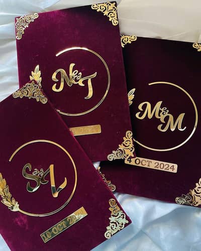 Wedding booklets
