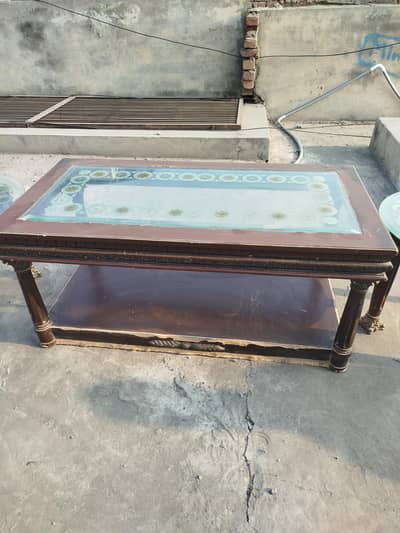 pure wooden three tables available