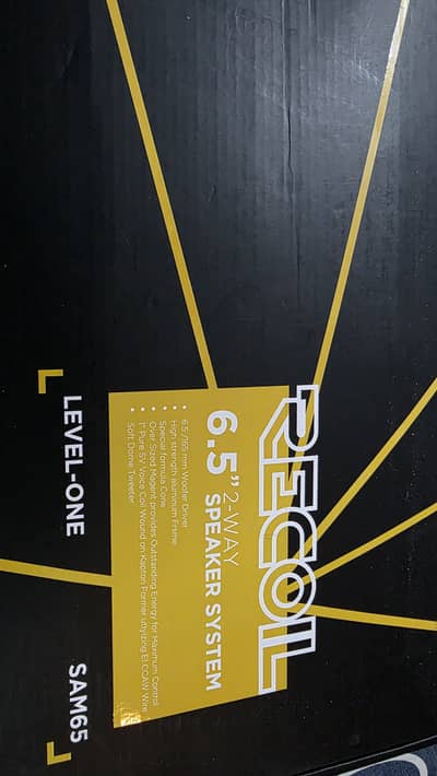 Recoil Audio SAM 65 premium component speaker system