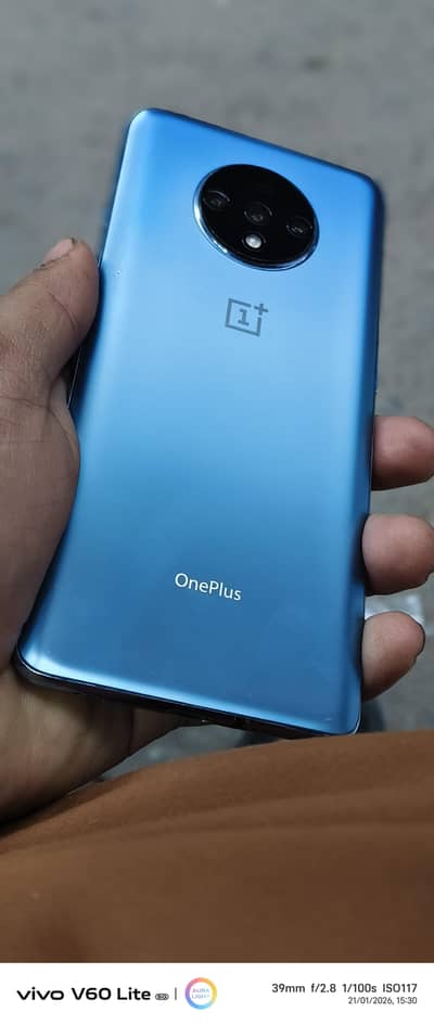 oneplus 7t 8/128 blue color gaming set all ok