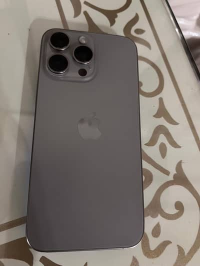 Iphone 15 promax 256 gb PTA approval