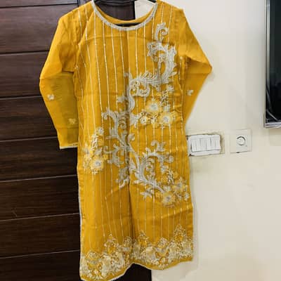 Organza three piece dress