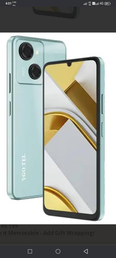 Vgo tel new25 8+128 1day usd