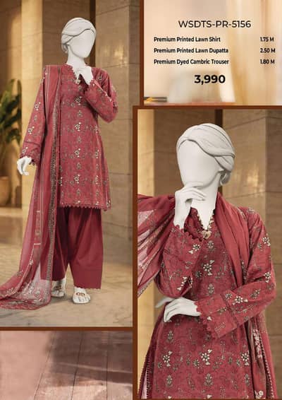 MTJ Printed Lawn Collection