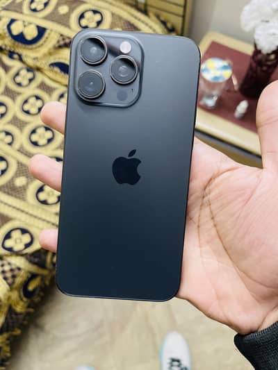 Iphone 15 pro max 256gb black pta approved
