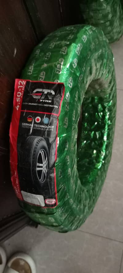 General Tyre (GTR) 12-inch tyres For sale New