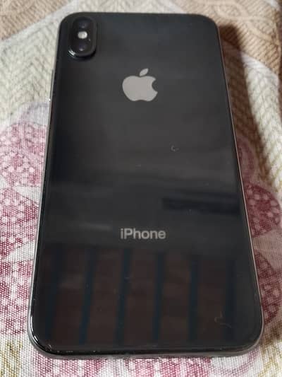 I phone x 256 color black totel janiun