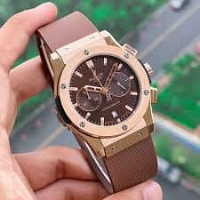 Hublot Men Premium  Analog Watches Chronograph