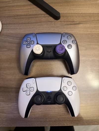 Used Two Sony Ps5 Dualsense Controllers