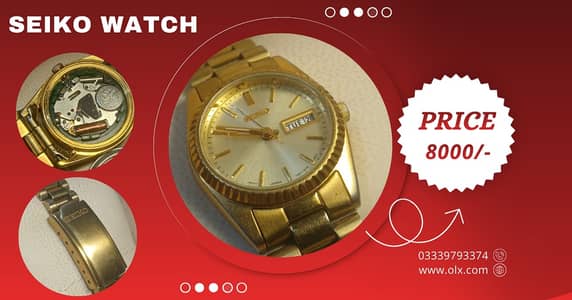 Watch | Men's Watch | branded watch | seiko watch