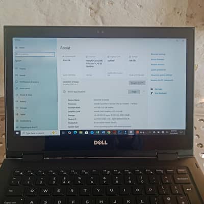 Dell laptop  core i5  8 generation with touch screen