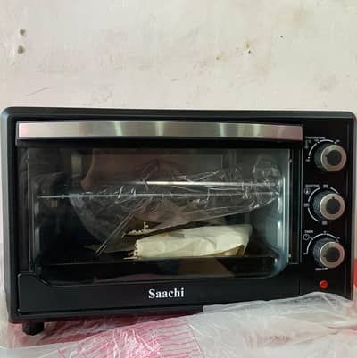 Saachi Oven Zero time use 30liter