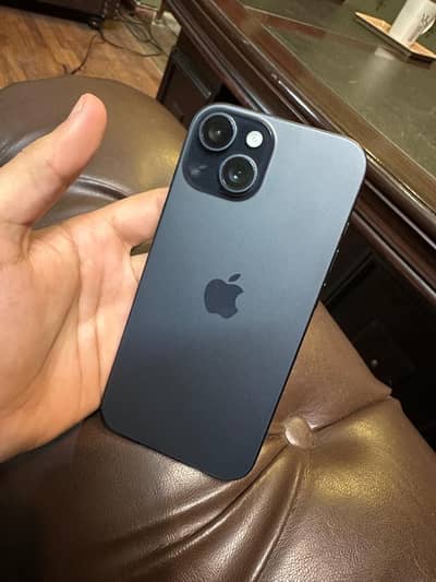 Iphone 15 with box 100%