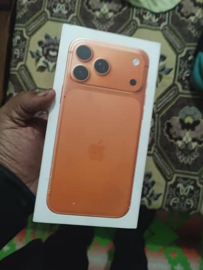 iPhone 17 pro max box pack  256 gb
