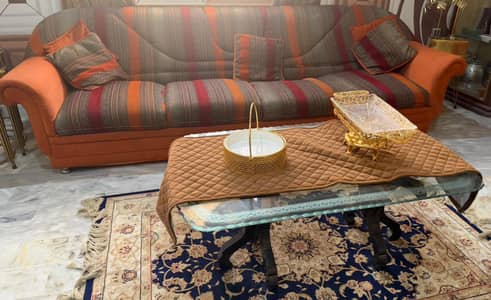 08 Seater Sofa Set with Center Table