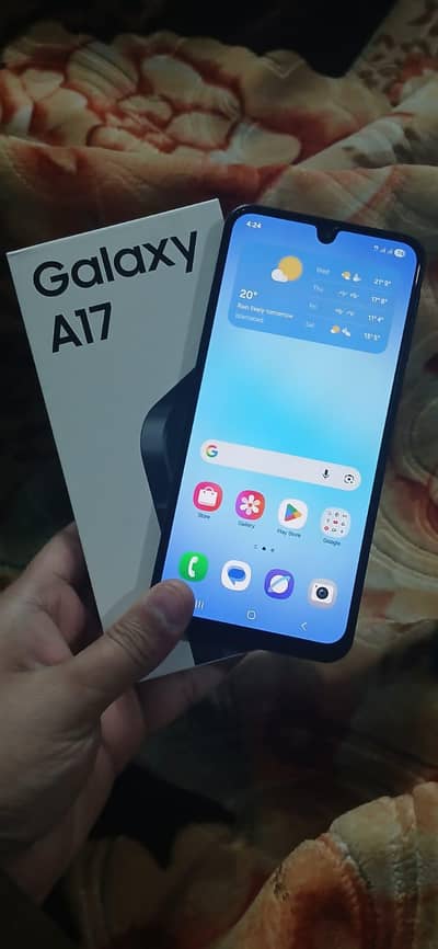 Samsung A17 Black 