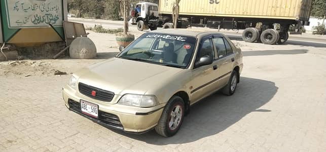 Honda City With AC,CNG, Petrol, Allow Rims, LCD, Power Windows/Stering