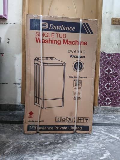 Dawlance washing machine and spiner machine
