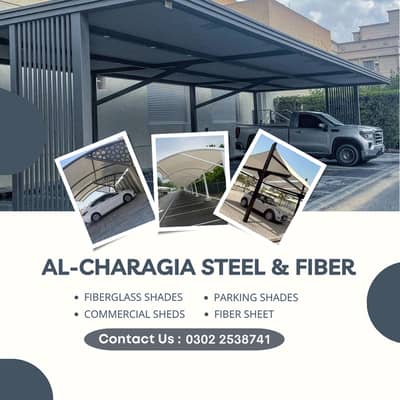 Fiber glass sheds/ parking shed/ Fiberglass/ fiber glass / fiber sheet