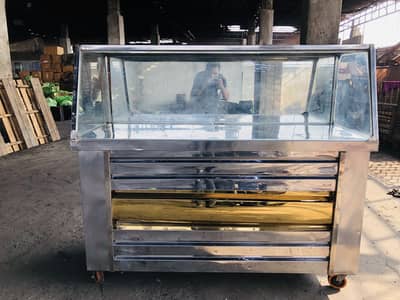 Hotel rotii counter steel counter