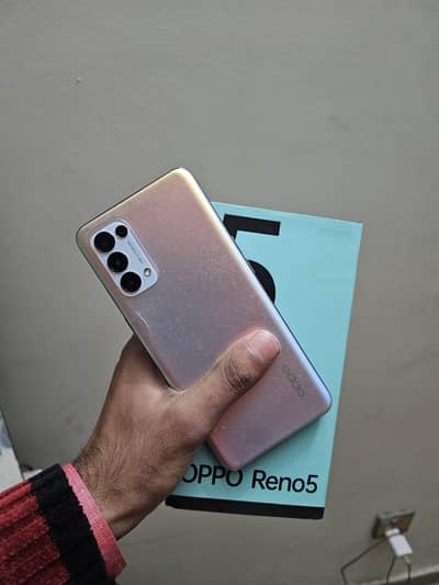 Oppo Reno 5 (With Box) (Official PTA) (For Sale & Exchange Possible)