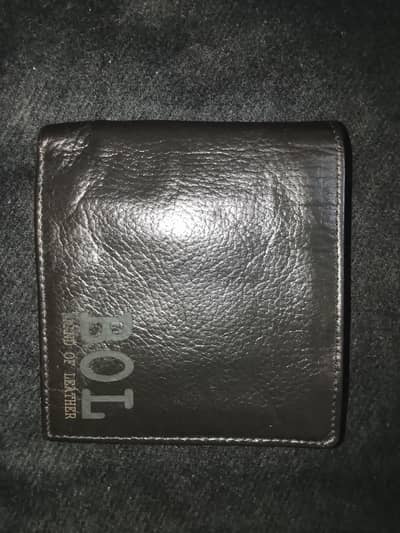 Two wallet's black and brown
